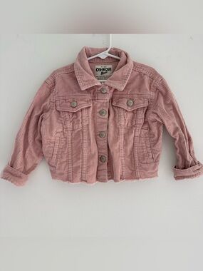 Pink corduroy jacket